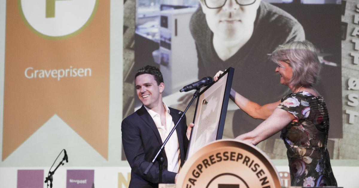 Vegard Venli Vant Graveprisen Fagpressen